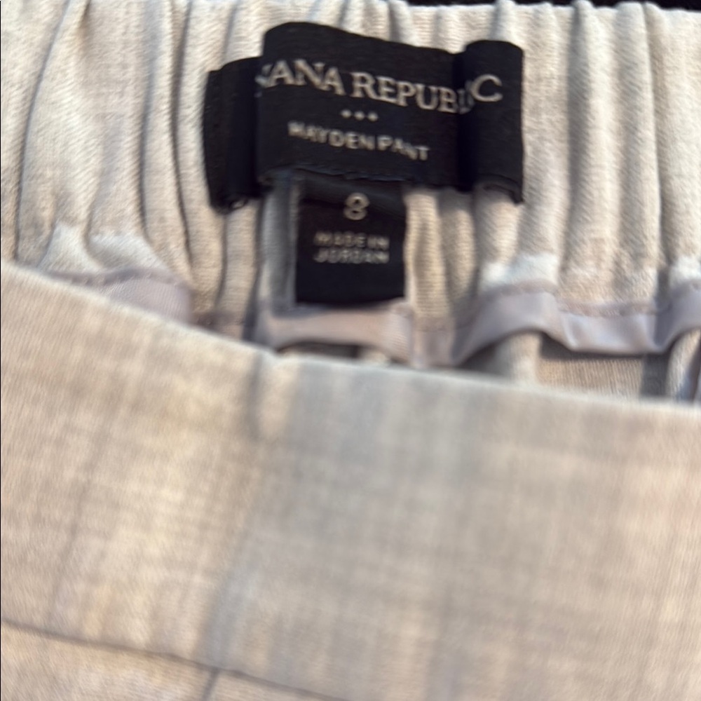 Banana Republic Light Gray Trousers